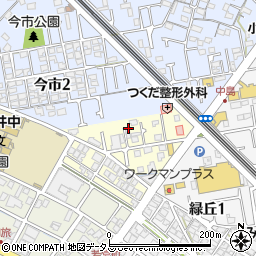 兵庫県高砂市末広町周辺の地図