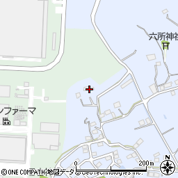 静岡県袋井市鷲巣964周辺の地図