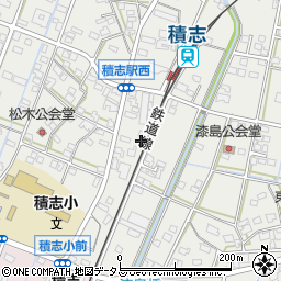 静岡県浜松市中央区積志町1463周辺の地図