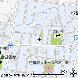 静岡県浜松市中央区大島町1122周辺の地図