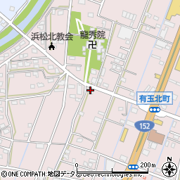 静岡県浜松市中央区有玉北町828周辺の地図