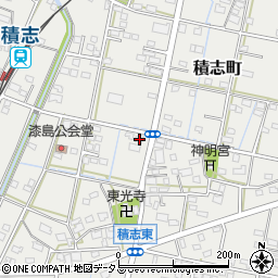 静岡県浜松市中央区積志町1085周辺の地図