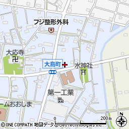 静岡県浜松市中央区大島町970周辺の地図