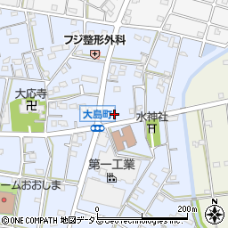 静岡県浜松市中央区大島町971周辺の地図