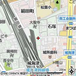 愛知県豊橋市花田町石塚1-13周辺の地図