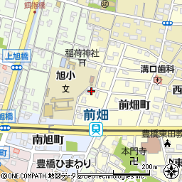 愛知県豊橋市前畑町64周辺の地図