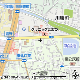 貴島整骨院周辺の地図