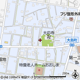 静岡県浜松市中央区大島町1046周辺の地図