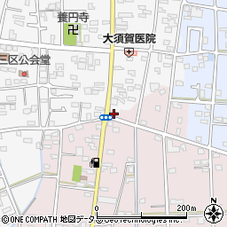 静岡県浜松市中央区恒武町559周辺の地図