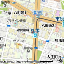戸沢理髪店周辺の地図