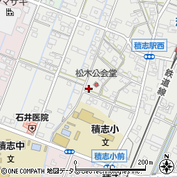 静岡県浜松市中央区積志町1547周辺の地図