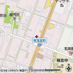 静岡県浜松市中央区有玉北町700周辺の地図