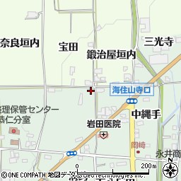 京都府木津川市加茂町岡崎出羽58周辺の地図