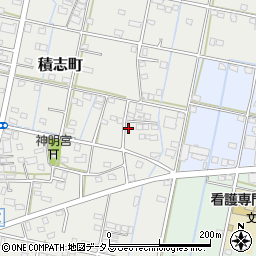静岡県浜松市中央区積志町961周辺の地図