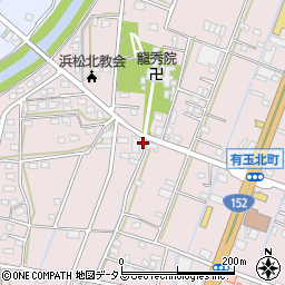 静岡県浜松市中央区有玉北町833周辺の地図