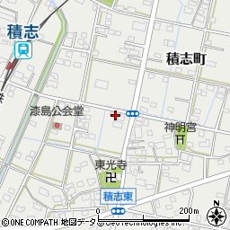 静岡県浜松市中央区積志町1087周辺の地図