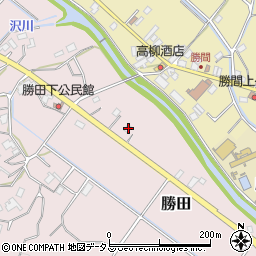 静岡県牧之原市勝田323周辺の地図