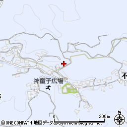 京都府木津川市山城町神童子不晴谷121周辺の地図