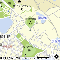 三重県津市安濃町田端上野1109周辺の地図
