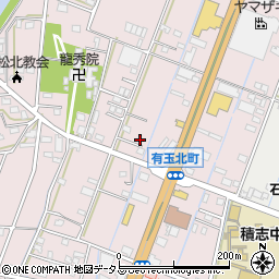 静岡県浜松市中央区有玉北町701周辺の地図