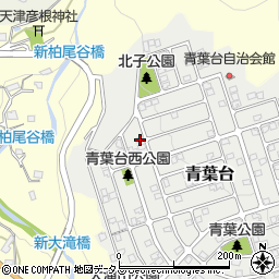 兵庫県神戸市北区青葉台36-8周辺の地図