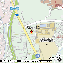 静岡県袋井市久能2555-1周辺の地図