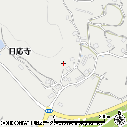 岡山県岡山市北区日応寺周辺の地図