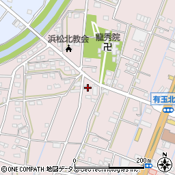 静岡県浜松市中央区有玉北町832周辺の地図