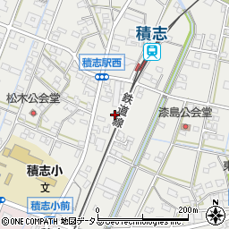 静岡県浜松市中央区積志町1462周辺の地図