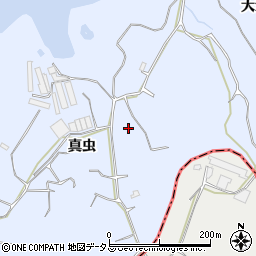 愛知県知多郡美浜町奥田大沢周辺の地図