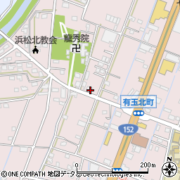 静岡県浜松市中央区有玉北町696周辺の地図