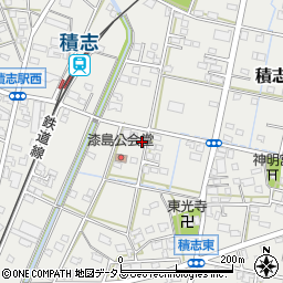 静岡県浜松市中央区積志町1100周辺の地図