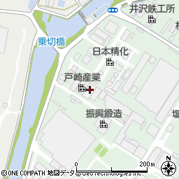 戸崎産業株式会社　本社周辺の地図