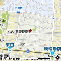 愛知県豊橋市上地町32周辺の地図