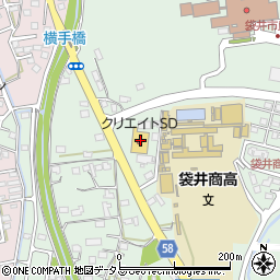 クリエイトＳＤ袋井久能店周辺の地図