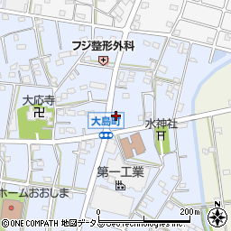 静岡県浜松市中央区大島町975周辺の地図