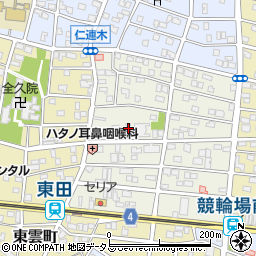 愛知県豊橋市上地町33周辺の地図