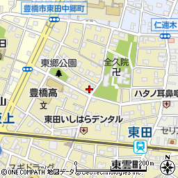 峰田染料店周辺の地図