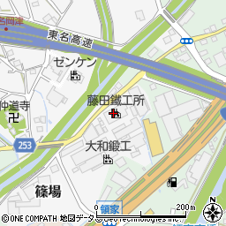 株式会社藤田鉄工所　西工場周辺の地図
