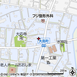 静岡県浜松市中央区大島町1033周辺の地図