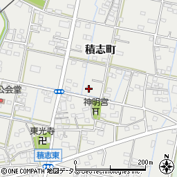 静岡県浜松市中央区積志町899周辺の地図