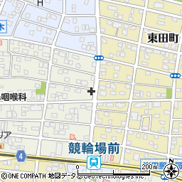 愛知県豊橋市上地町108周辺の地図