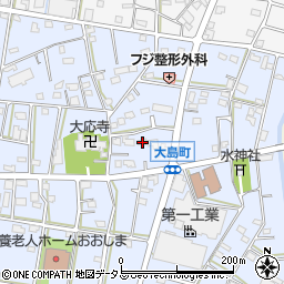 静岡県浜松市中央区大島町1034周辺の地図