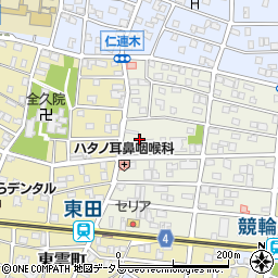 愛知県豊橋市上地町39-4周辺の地図
