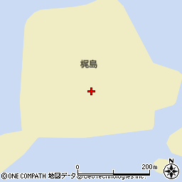 愛知県西尾市吉良町宮崎梶島周辺の地図