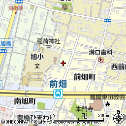 愛知県豊橋市前畑町39周辺の地図