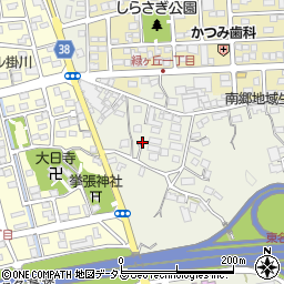 静岡県掛川市上張403周辺の地図