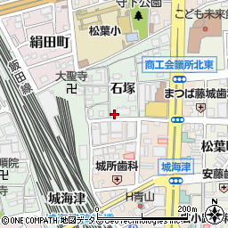 愛知県豊橋市花田町石塚24-1周辺の地図