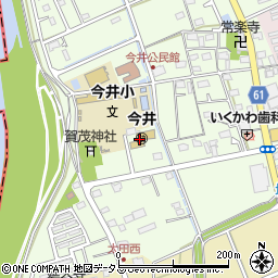 袋井市立今井幼稚園周辺の地図