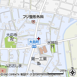 静岡県浜松市中央区大島町976周辺の地図